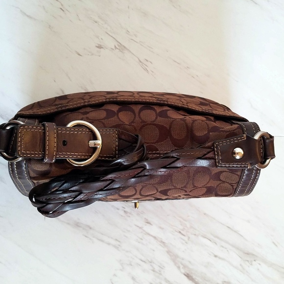 Coach Bags Coach 114 Braided Strap Signature Bag Poshmark